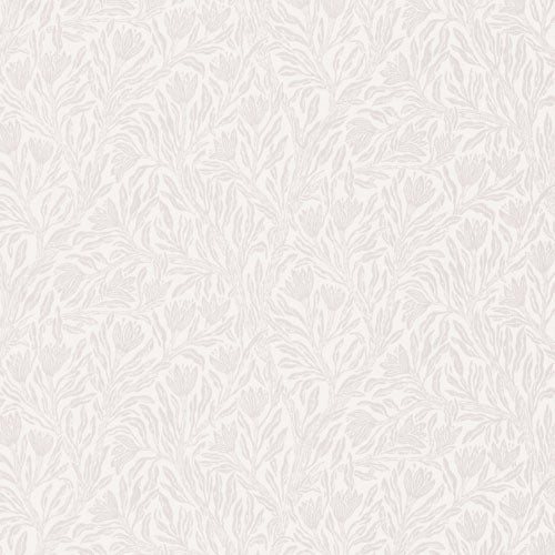Krokus Whispering Beige wallpaper bobbin – sample roll by Norrviva