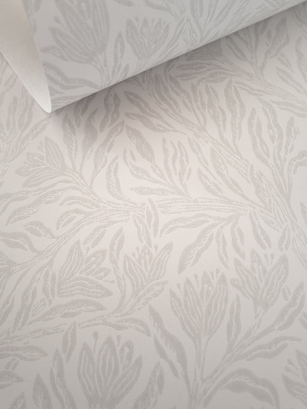 Norrviva wallpaper Krokus Whispering Beige